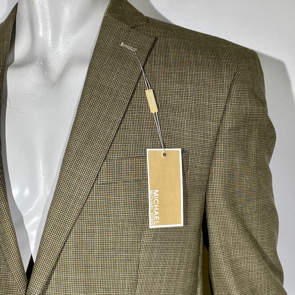 Michael Kors men's sport jacket polyester rayon blend
